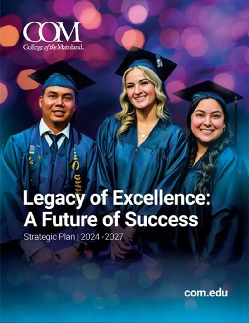 College of the Mainland Strategic Plan cover.