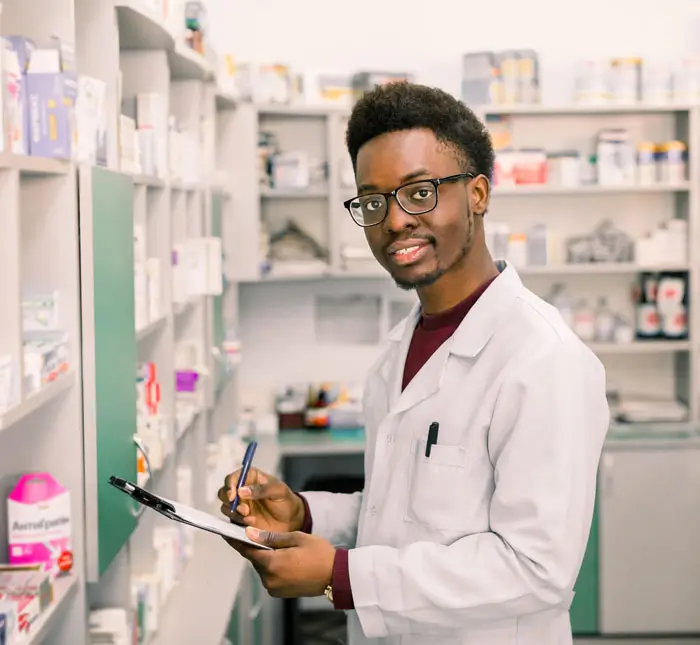 Pharmacy Technician in pharmacy.