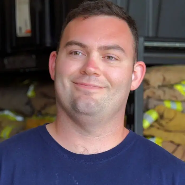 Daniel Barkley from COM fire academy