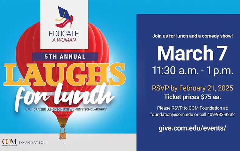 COM Foundation's Educate a Woman 