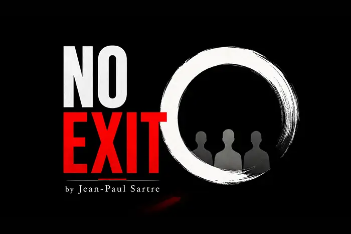 Theatre poster for No Exit