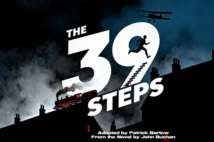 Theatre poster for the 39 Steps